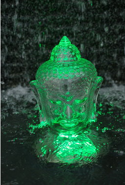 Grüner Budda, von Mona